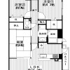 3LDK Apartment to Buy in Osaka-shi Minato-ku Floorplan