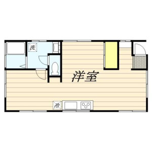 1R Apartment in Kamimeguro - Meguro-ku Floorplan