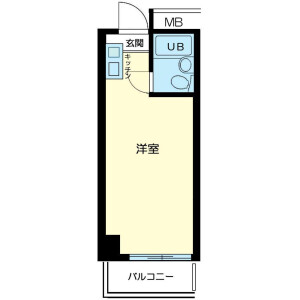 1R Mansion in Hongo - Bunkyo-ku Floorplan