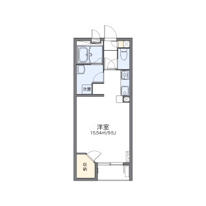 1K Apartment in Nasaharamotomachi - Takatsuki-shi Floorplan