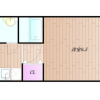 1K Apartment to Rent in Osaka-shi Nishi-ku Floorplan