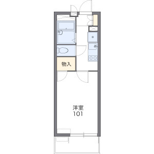 1K Mansion in Kamijima - Hamamatsu-shi Naka-ku Floorplan