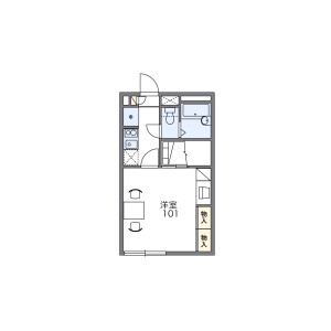 1K Apartment in Shinko - Otaru-shi Floorplan