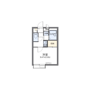 1K Mansion in Kameido - Koto-ku Floorplan
