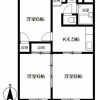3K Apartment to Rent in Kawasaki-shi Nakahara-ku Floorplan