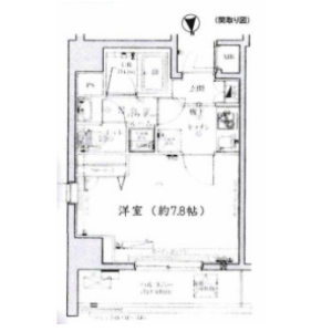1K Mansion in Negishi - Taito-ku Floorplan
