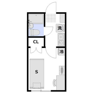 1R Apartment in Ebisu - Shibuya-ku Floorplan