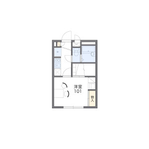 1K Mansion in Miyamae - Suginami-ku Floorplan