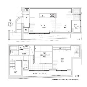 3LDK Mansion in Shinjuku - Shinjuku-ku Floorplan