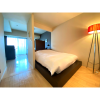 1DK Serviced Apartment to Rent in Minato-ku Bedroom