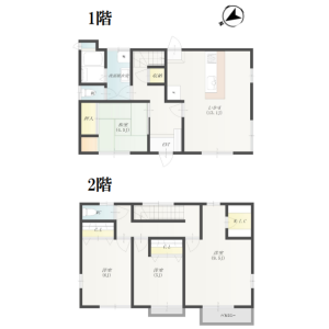 4LDK House in Hongocho - Yokohama-shi Naka-ku Floorplan