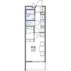 1K Mansion in Toyotamakita - Nerima-ku Floorplan