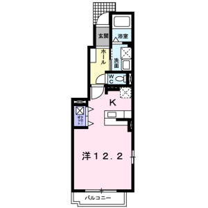 1K Apartment in Shakujiimachi - Nerima-ku Floorplan