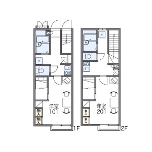 1K Apartment in Ichishoji - Wakayama-shi Floorplan