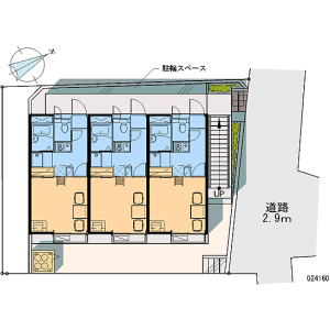 1K Apartment in Goshoyamacho - Yokohama-shi Nishi-ku Floorplan