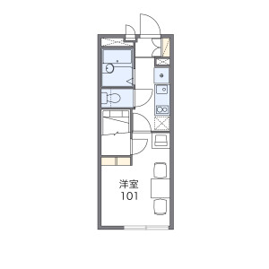 1K Mansion in Mancho - Nagoya-shi Nakagawa-ku Floorplan