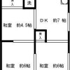 江户川区出租中的3DK公寓 楼层布局