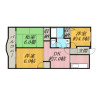 3DK Apartment to Rent in Chiba-shi Inage-ku Floorplan
