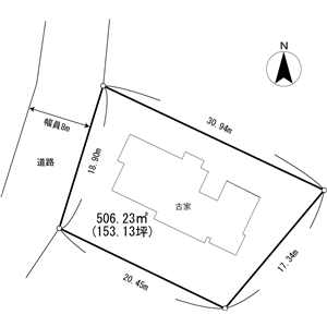  Land only in Mikkabicho mikkabi - Hamamatsu-shi Kita-ku Floorplan