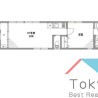 1LDK Apartment to Rent in Suginami-ku Floorplan