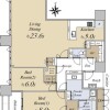 中央區出售中的2LDK公寓大廈房地產 房屋格局