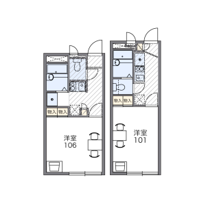 1K Apartment in Koishikawa - Bunkyo-ku Floorplan