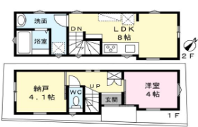 2LDK {building type} in Ojihoncho - Kita-ku