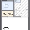 1K Apartment to Rent in Kashiwa-shi Floorplan