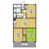 3LDK Apartment to Rent in Toyonaka-shi Floorplan
