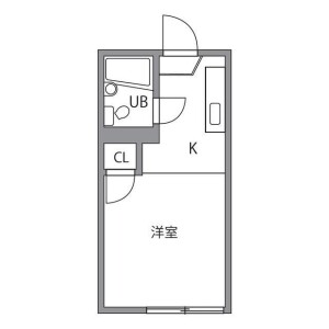 1R Apartment in Tamagawa - Setagaya-ku Floorplan