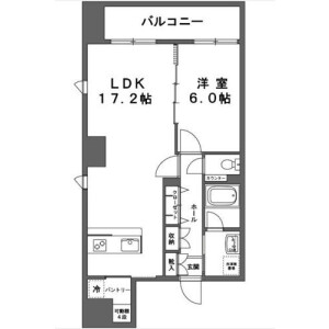 1LDK Mansion in Shiba(4.5-chome) - Minato-ku Floorplan