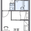 1K Apartment to Rent in Maebashi-shi Floorplan