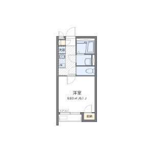 1K Apartment in Higashinippori - Arakawa-ku Floorplan