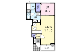 1LDK Apartment in Hoyacho - Nishitokyo-shi