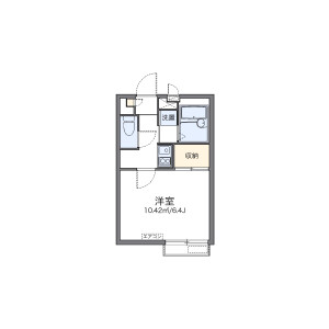 1K Mansion in Sandamachi - Hachioji-shi Floorplan