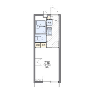 1K Apartment in Tebiro - Kamakura-shi Floorplan