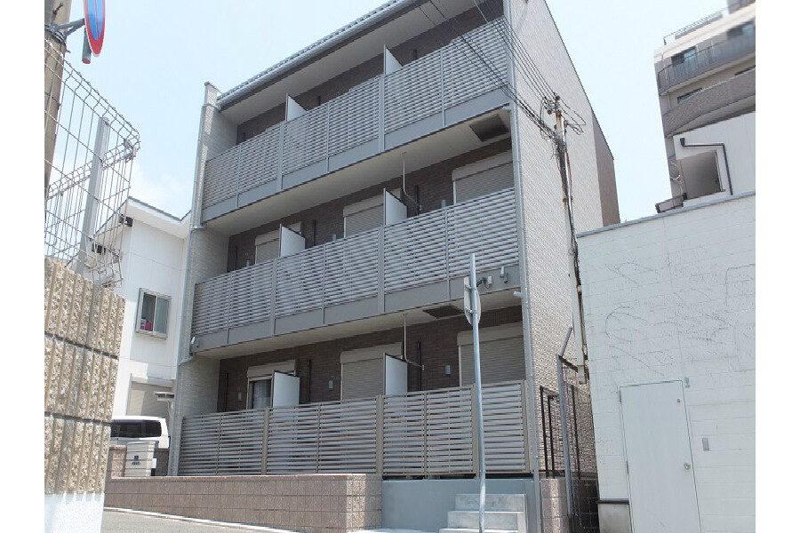 神戶市長田區出租中的1K公寓大廈 戶外