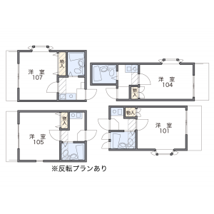 1K Mansion in Ijiri - Fukuoka-shi Minami-ku Floorplan