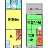 3K House to Rent in Matsubara-shi Floorplan