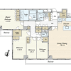4LDK Apartment to Rent in Chiyoda-ku Floorplan