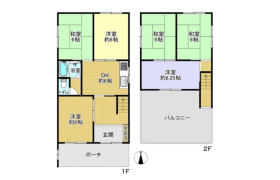 6DK House in Wakabacho - Neyagawa-shi