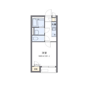 1K Apartment in Otsuka - Hachioji-shi Floorplan