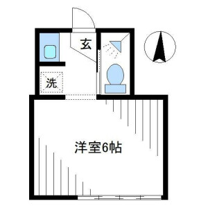 1R Apartment in Arai - Nakano-ku Floorplan