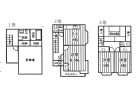4DK House in Kitakoiwa - Edogawa-ku