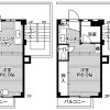 2DK Apartment to Rent in Kamagaya-shi Floorplan