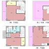 墨田区出售中的2SLDK独栋住宅房地产 房屋布局