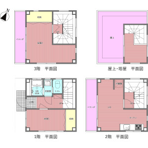 2SLDK {building type} in Higashimukojima - Sumida-ku Floorplan