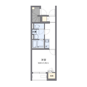 1LDK Apartment in Takinogawa - Kita-ku Floorplan