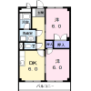 2DK Apartment to Rent in Nagoya-shi Nakamura-ku Floorplan