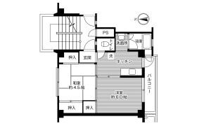 2K Mansion in Gakuharacho - Kishiwada-shi